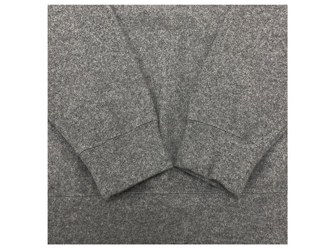 Moncler Wollsweatshirt mit besticktem Logo Braun - Ansicht 4
