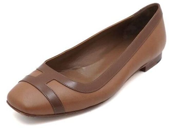 Hermès Ballerine in pelle bicolore da donna - vista 2