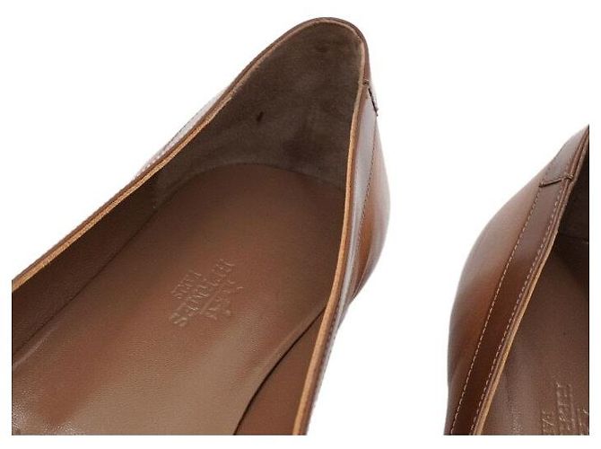 Hermès Ballerine in pelle bicolore da donna - vista 8