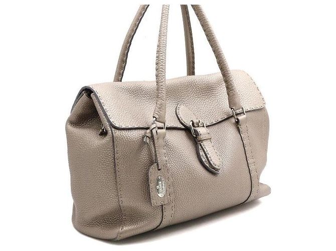 Fendi Borsa a spalla e tote Selleria Linda Large con perle Multicolore - vista 3