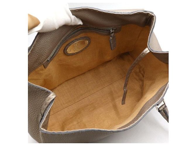 Fendi Borsa a spalla e tote Selleria Linda Large con perle Multicolore - vista 5