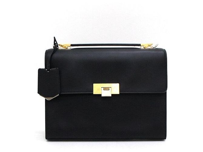 Balenciaga Borsa a tracolla tote Reddix City in pelle nera Nero - vista 2