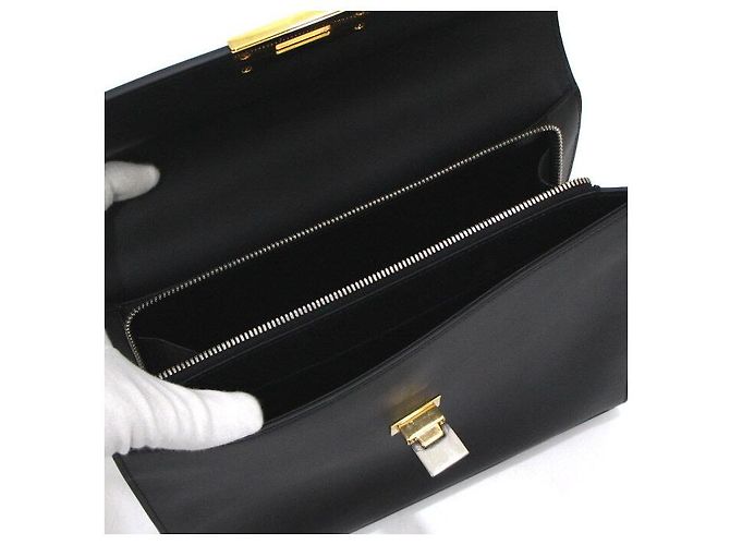 Balenciaga Borsa a tracolla tote Reddix City in pelle nera Nero - vista 6