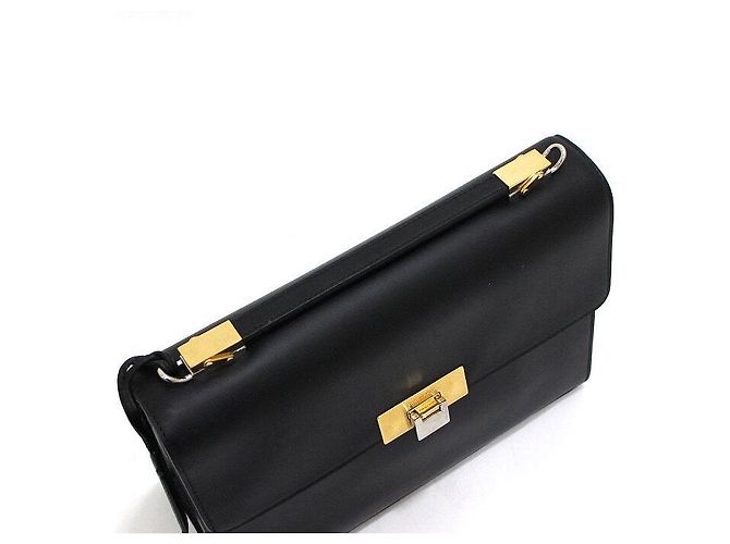 Balenciaga Borsa a tracolla tote Reddix City in pelle nera Nero - vista 9