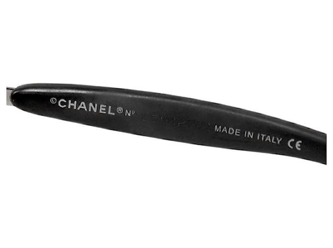 Chanel Coco Mark Sonnenbrille Silber - Ansicht 11