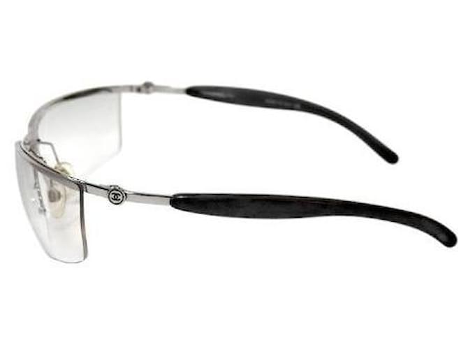 Chanel Coco Mark Sonnenbrille Silber - Ansicht 2
