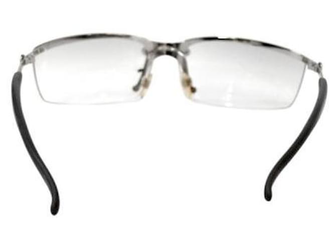 Chanel Coco Mark Sonnenbrille Silber - Ansicht 3