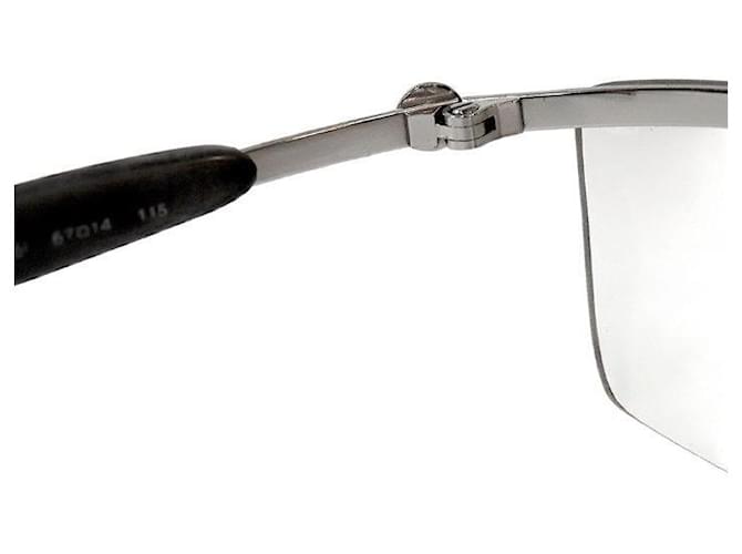 Chanel Coco Mark Sonnenbrille Silber - Ansicht 8