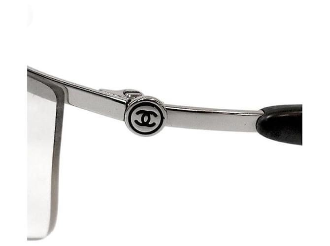Chanel Coco Mark Sonnenbrille Silber - Ansicht 9