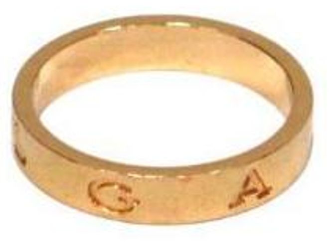 Bulgari Anillo Gold Essential Band - vista 3
