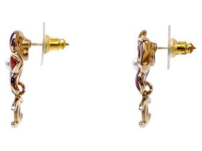 Chanel Pendientes Coco Mark Flower - vista 2