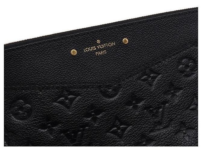 Louis Vuitton Pochette Daily Clutch Monogram Empreinte Nero - vista 10