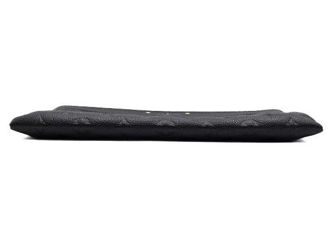 Louis Vuitton Pochette Daily Clutch Monogram Empreinte Nero - vista 7
