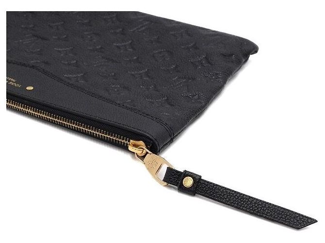 Louis Vuitton Pochette Daily Clutch Monogram Empreinte Nero - vista 9