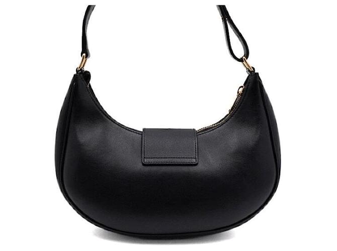 Céline Borsa a tracolla Medium Triomphe Ava Nero - vista 4