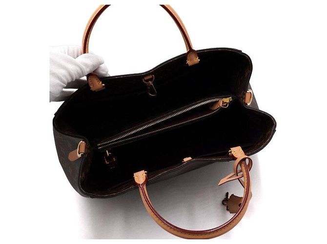 Louis Vuitton Borsa Tote Monogram Montaigne GM Multicolore - vista 6