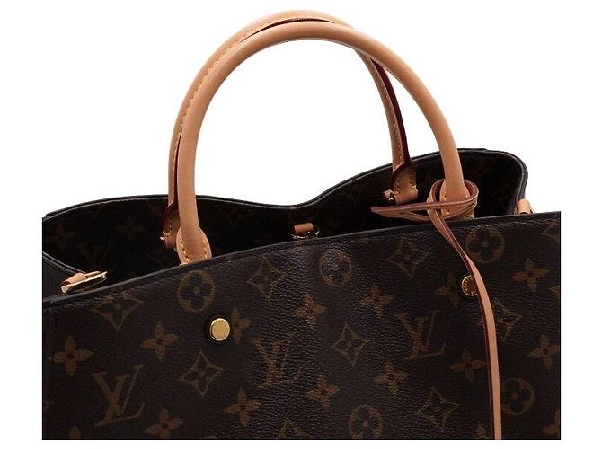 Louis Vuitton Borsa Tote Monogram Montaigne GM Multicolore - vista 9