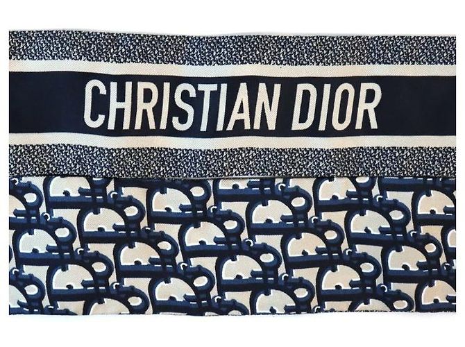 Dior Bufanda Oblique Mica - vista 2