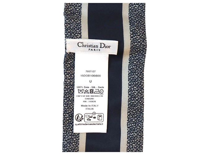 Dior Bufanda Oblique Mica - vista 3