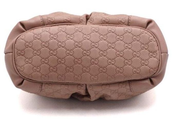 Gucci Borsa Tote e a Tracolla in Pelle Rosa - vista 6