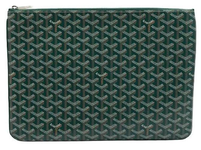 Goyard Borsa a pochette MGM Green Verde - vista 2