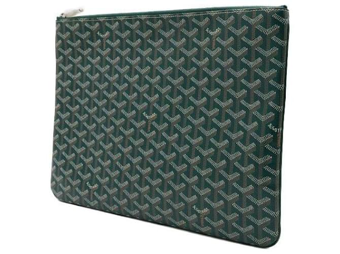 Goyard Borsa a pochette MGM Green Verde - vista 3