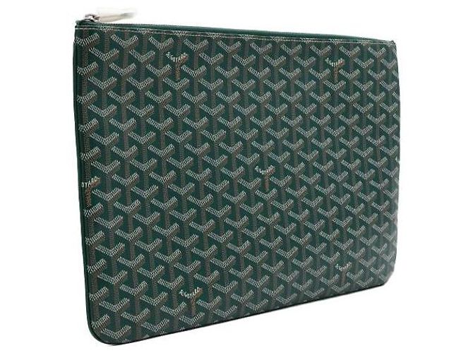 Goyard Borsa a pochette MGM Green Verde - vista 4