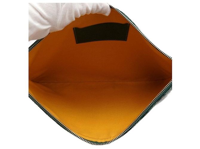 Goyard Borsa a pochette MGM Green Verde - vista 6