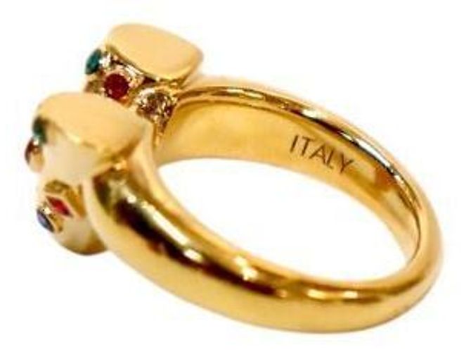 Louis Vuitton Essential Colorstone Gold Ring Golden - Ansicht 5