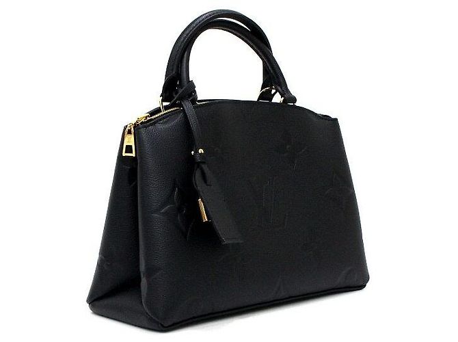 Louis Vuitton Bolso de mano y de hombro Petit Palais Monogram Empreinte Negro - vista 4