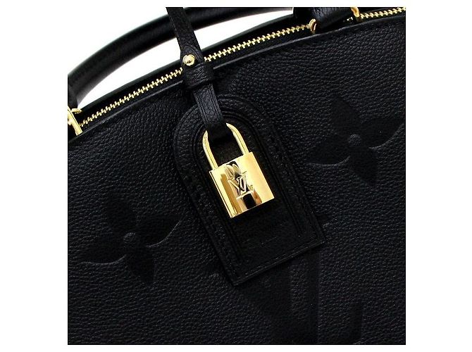 Louis Vuitton Bolso de mano y de hombro Petit Palais Monogram Empreinte Negro - vista 9