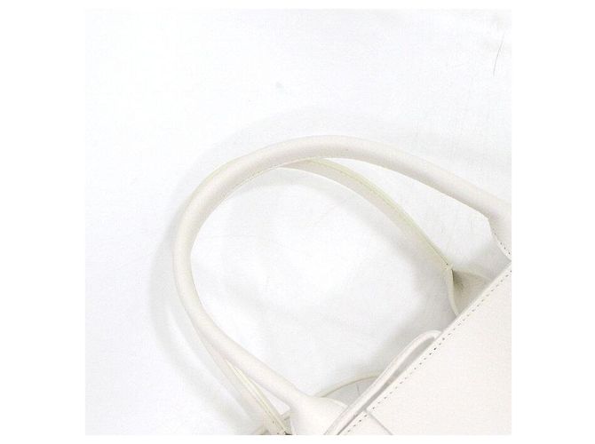 Bottega Veneta Borsa Tote Arco piccola in Intrecciato bianca Bianco - vista 11