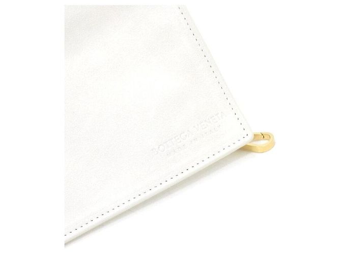 Bottega Veneta Borsa Tote Arco piccola in Intrecciato bianca Bianco - vista 12
