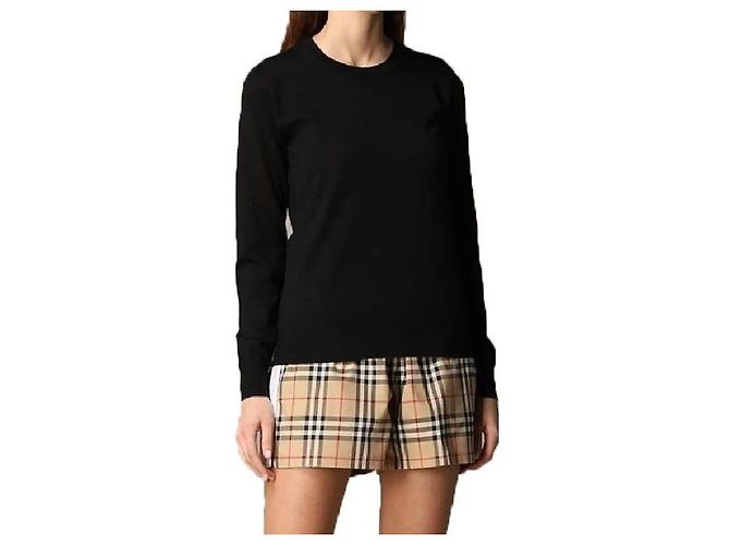 Burberry BEMPTON Damen Wollstrick mit Ellenbogen-Patches Mehrfarben - Ansicht 8