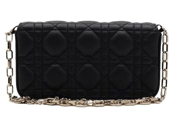 Dior Borsa a tracolla e spalla Lady Pearl con catena per telefono - vista 4