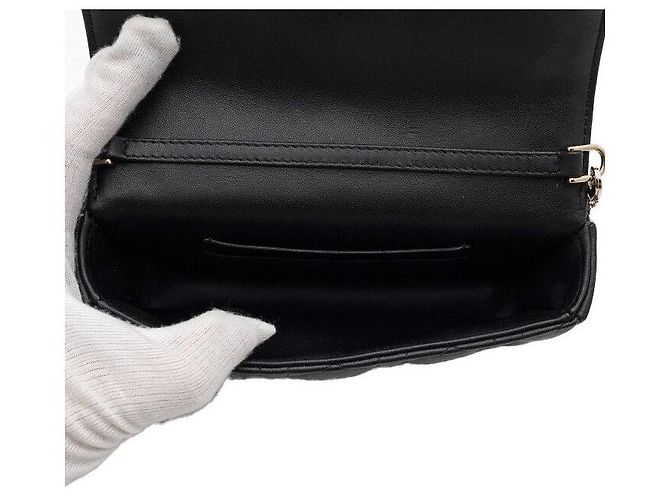 Dior Borsa a tracolla e spalla Lady Pearl con catena per telefono - vista 5