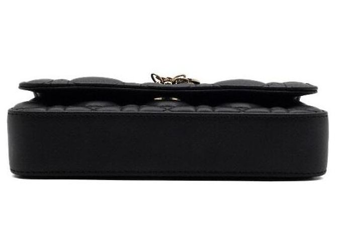 Dior Borsa a tracolla e spalla Lady Pearl con catena per telefono - vista 7