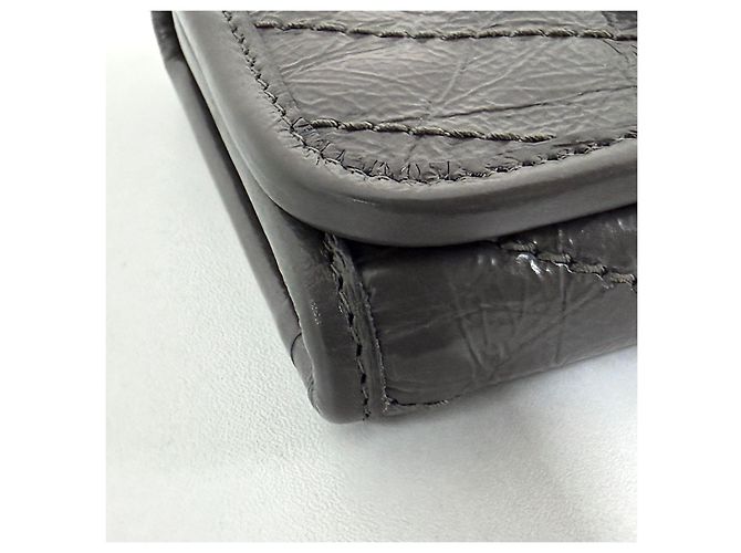 Saint Laurent Portafoglio compatto Marrone - vista 10