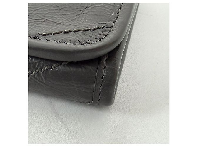 Saint Laurent Portafoglio compatto Marrone - vista 11