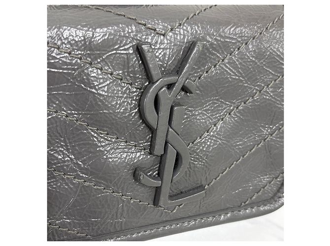 Saint Laurent Portafoglio compatto Marrone - vista 6