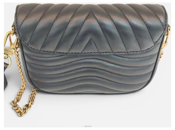 Louis Vuitton Borsa a tracolla New Wave Multi Pochette Nero - vista 3