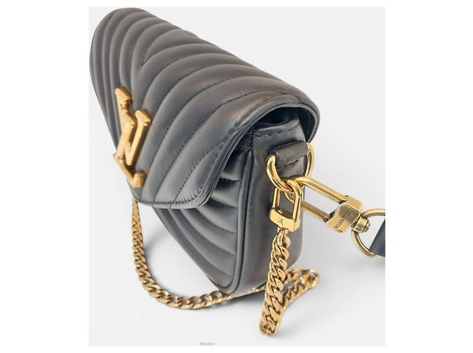 Louis Vuitton Borsa a tracolla New Wave Multi Pochette Nero - vista 4