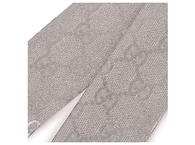 Gucci Foulard in seta stampato a nastro Marrone - vista 6