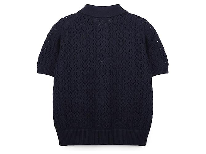 Miu Miu Polo de algodón Azul - vista 4