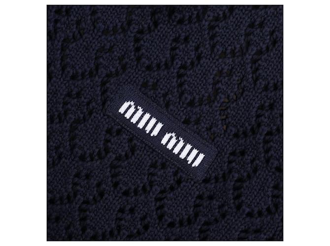 Miu Miu Polo de algodón Azul - vista 8