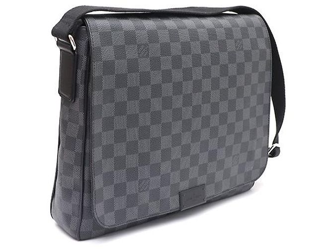 Louis Vuitton District MM Crossbody-Tasche Braun - Ansicht 2