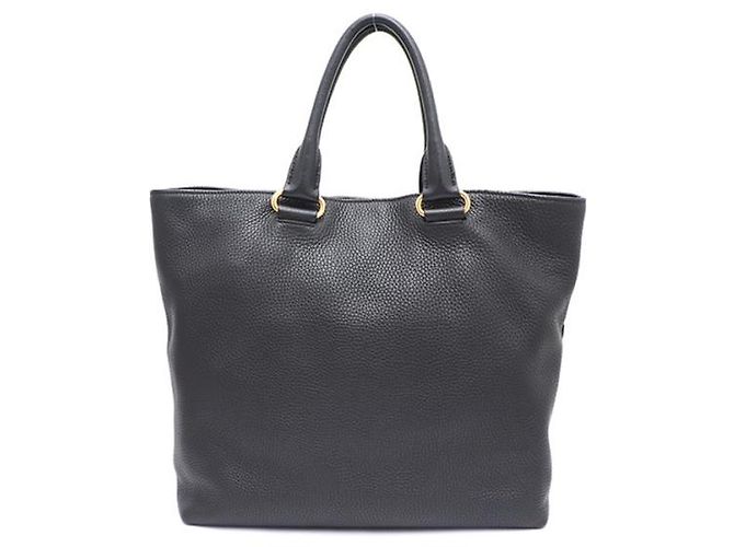Prada Borsa Tote e Borsa a Tracolla Viterbo Daino Nero - vista 13