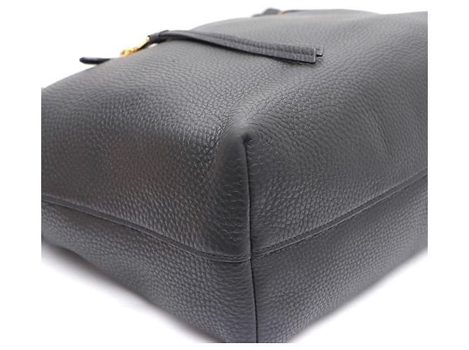 Prada Borsa Tote e Borsa a Tracolla Viterbo Daino Nero - vista 16