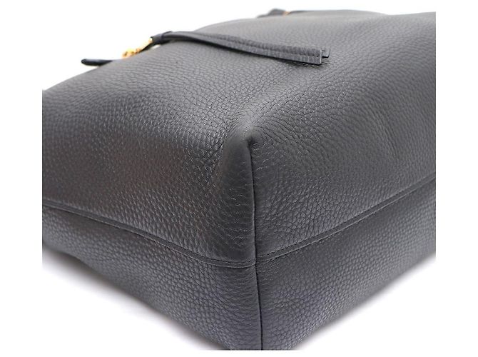 Prada Borsa Tote e Borsa a Tracolla Viterbo Daino Nero - vista 6