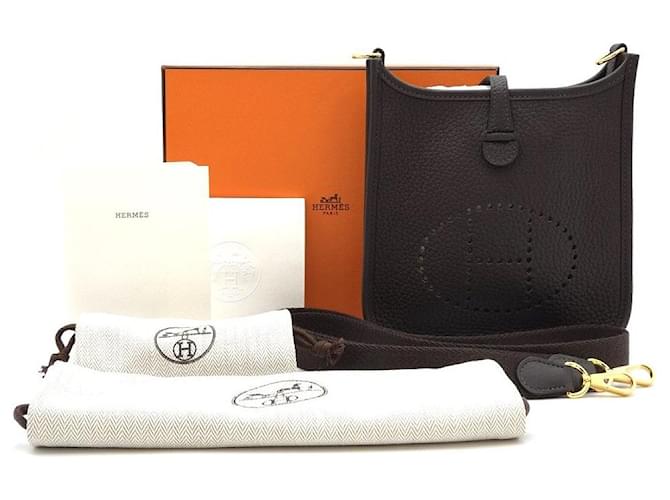 Hermès Evelyne Brown Years Condition Marrone - vista 5
